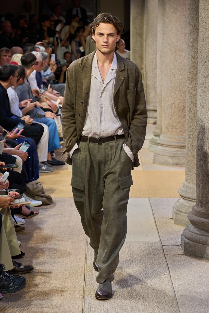 Giorgio Armani SS27 Runway Show Milan Fashion Week