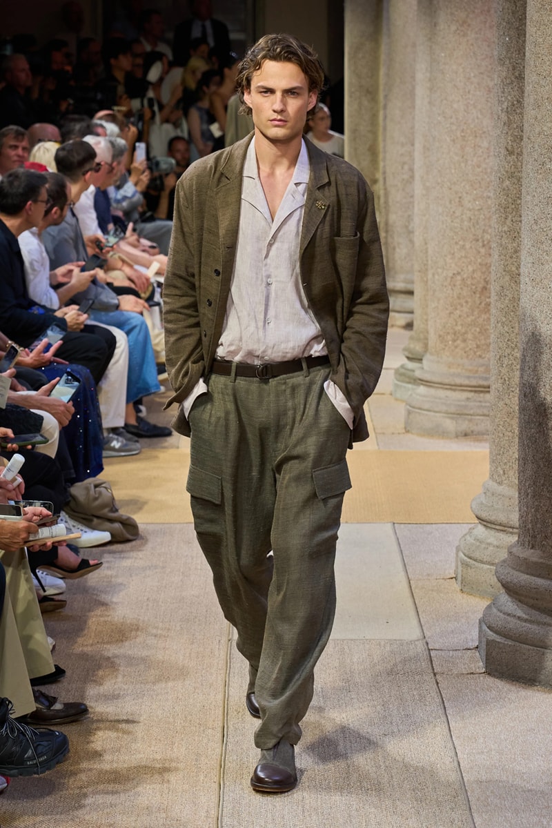 Giorgio Armani SS27 Runway Show Milan Fashion Week