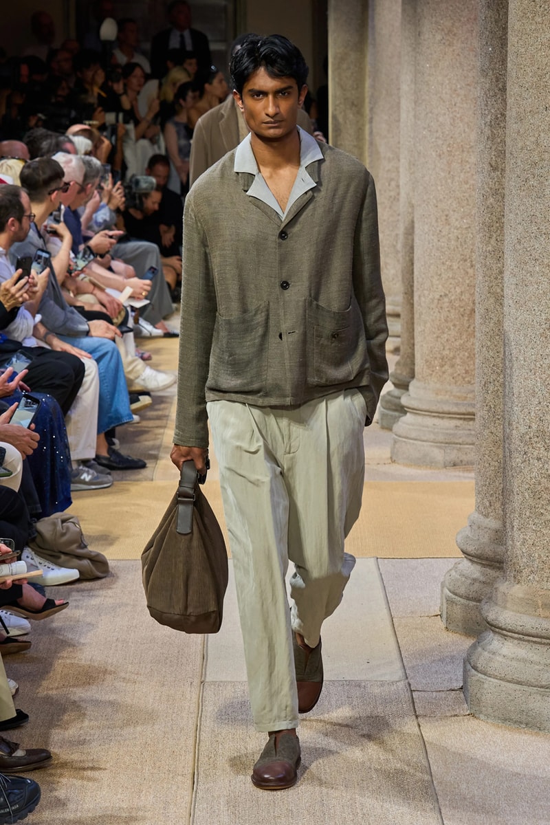 Giorgio Armani SS27 Runway Show Milan Fashion Week