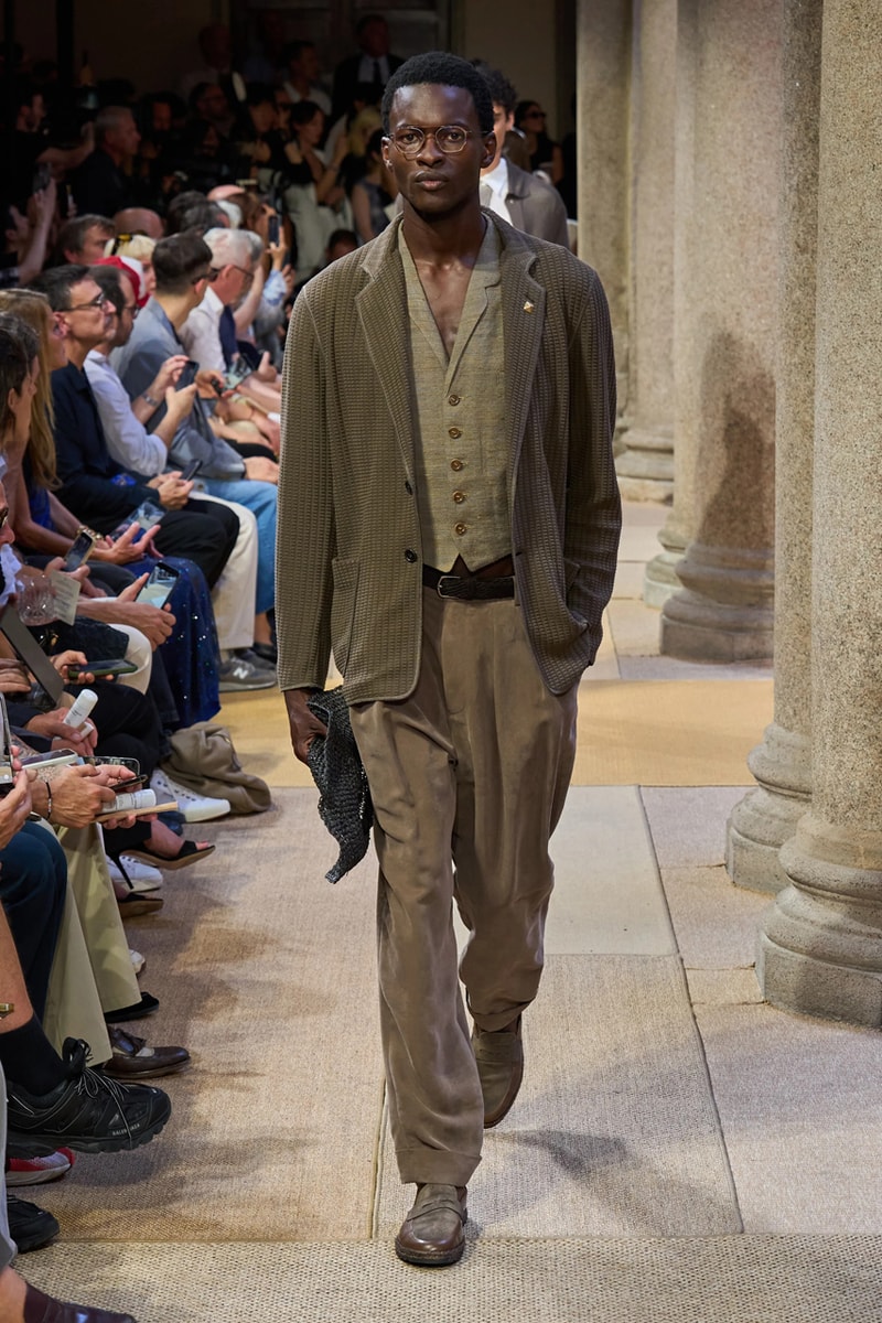 Giorgio Armani SS27 Runway Show Milan Fashion Week