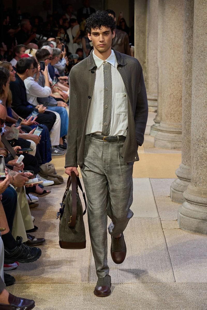 Giorgio Armani SS27 Runway Show Milan Fashion Week