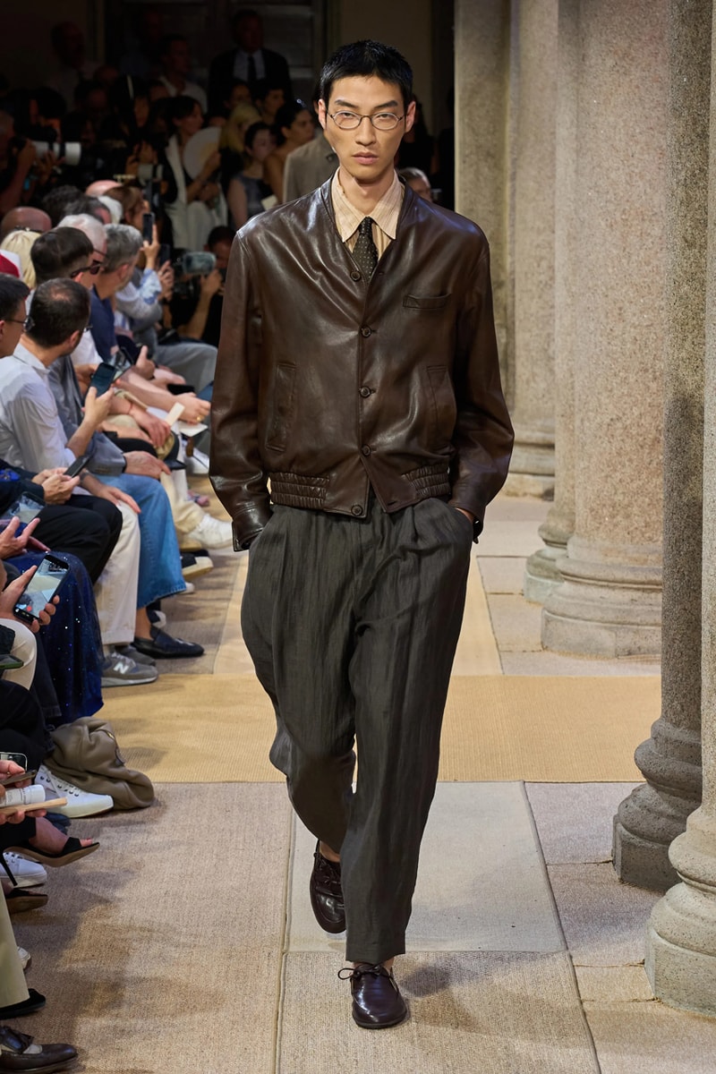 Giorgio Armani SS27 Runway Show Milan Fashion Week