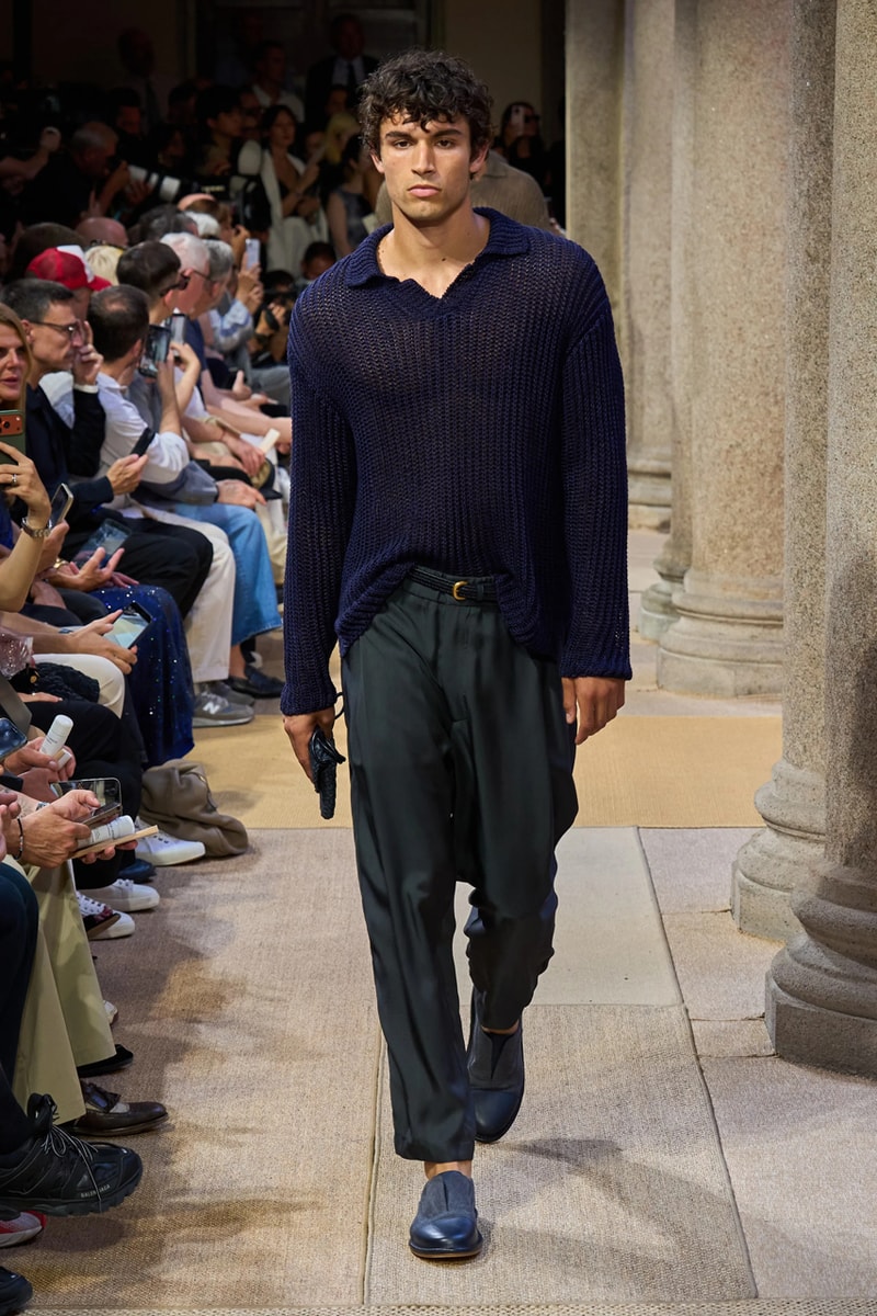 Giorgio Armani SS27 Runway Show Milan Fashion Week