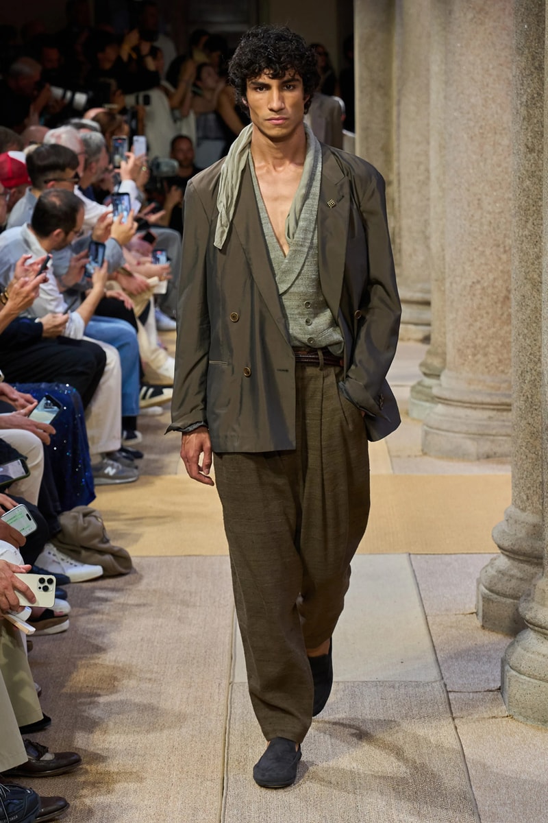 Giorgio Armani SS27 Runway Show Milan Fashion Week