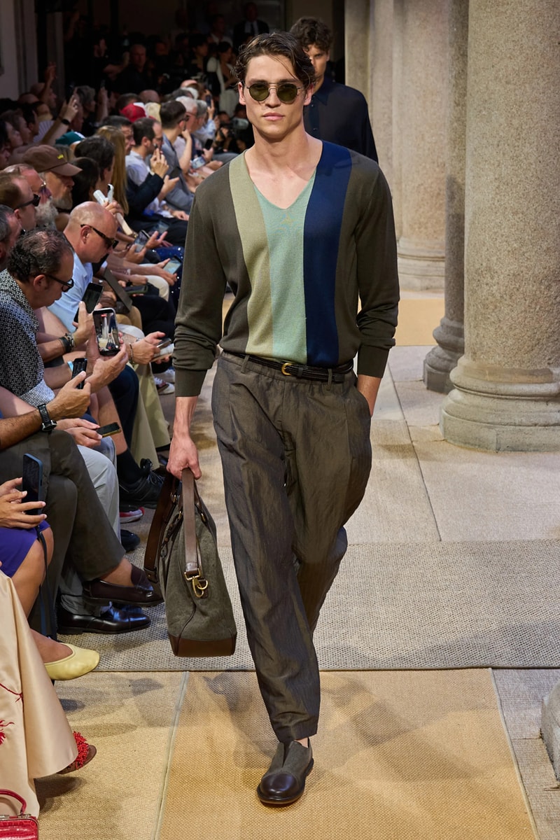 Giorgio Armani SS27 Runway Show Milan Fashion Week
