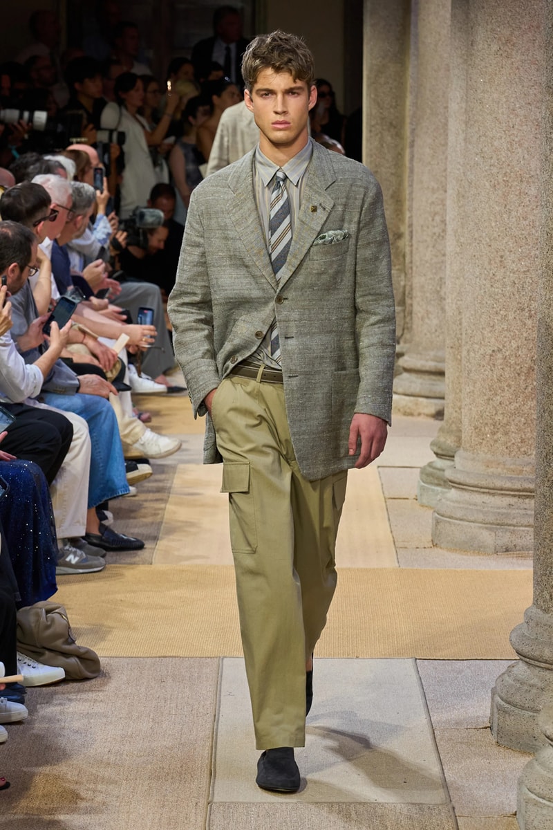 Giorgio Armani SS27 Runway Show Milan Fashion Week