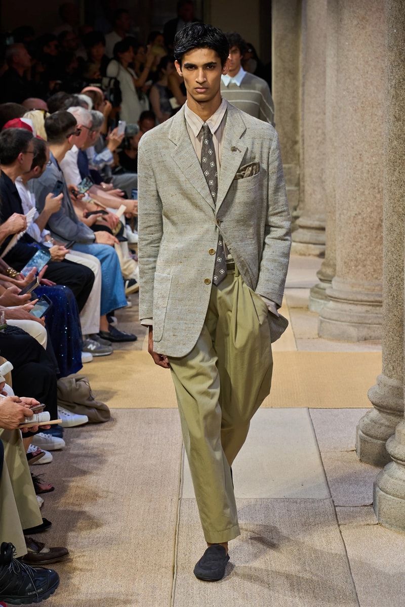 Giorgio Armani SS27 Runway Show Milan Fashion Week