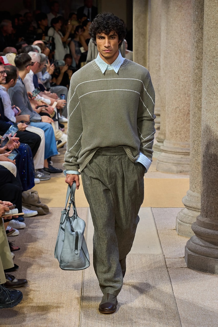 Giorgio Armani SS27 Runway Show Milan Fashion Week