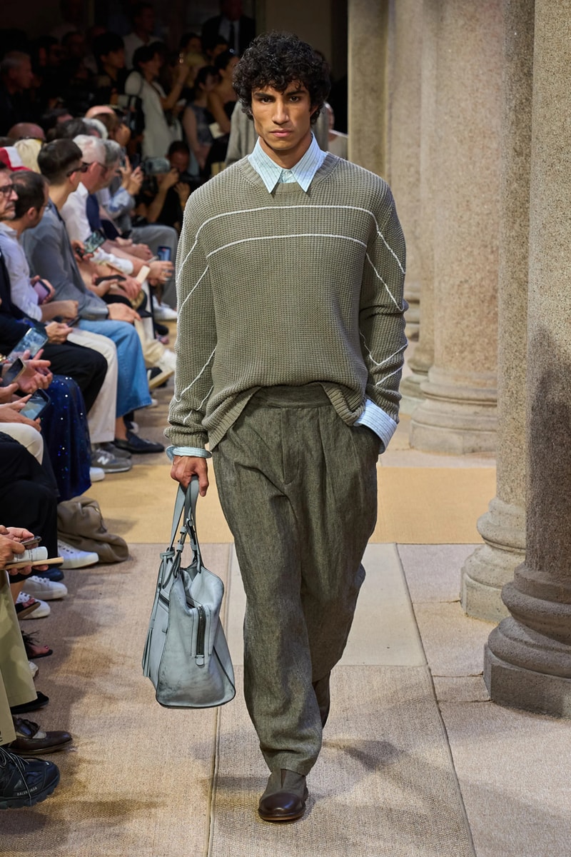 Giorgio Armani SS27 Runway Show Milan Fashion Week