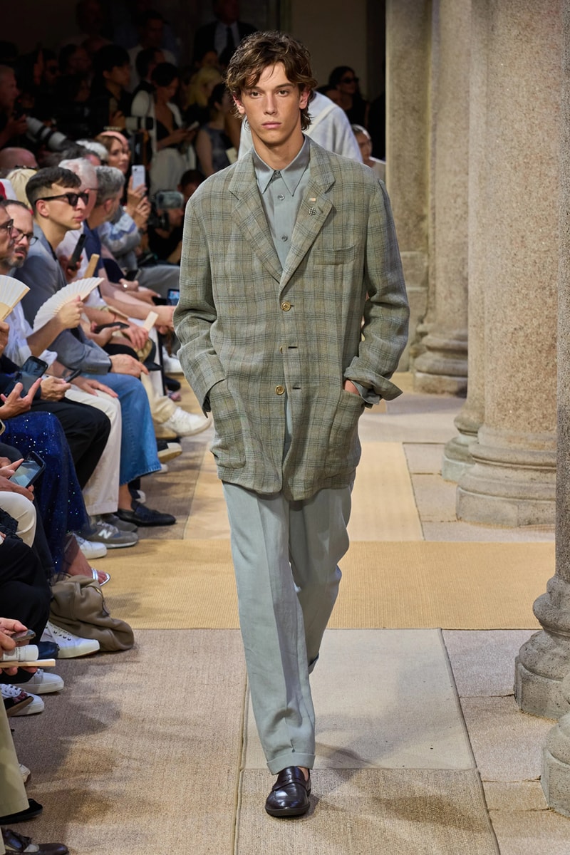 Giorgio Armani SS27 Runway Show Milan Fashion Week