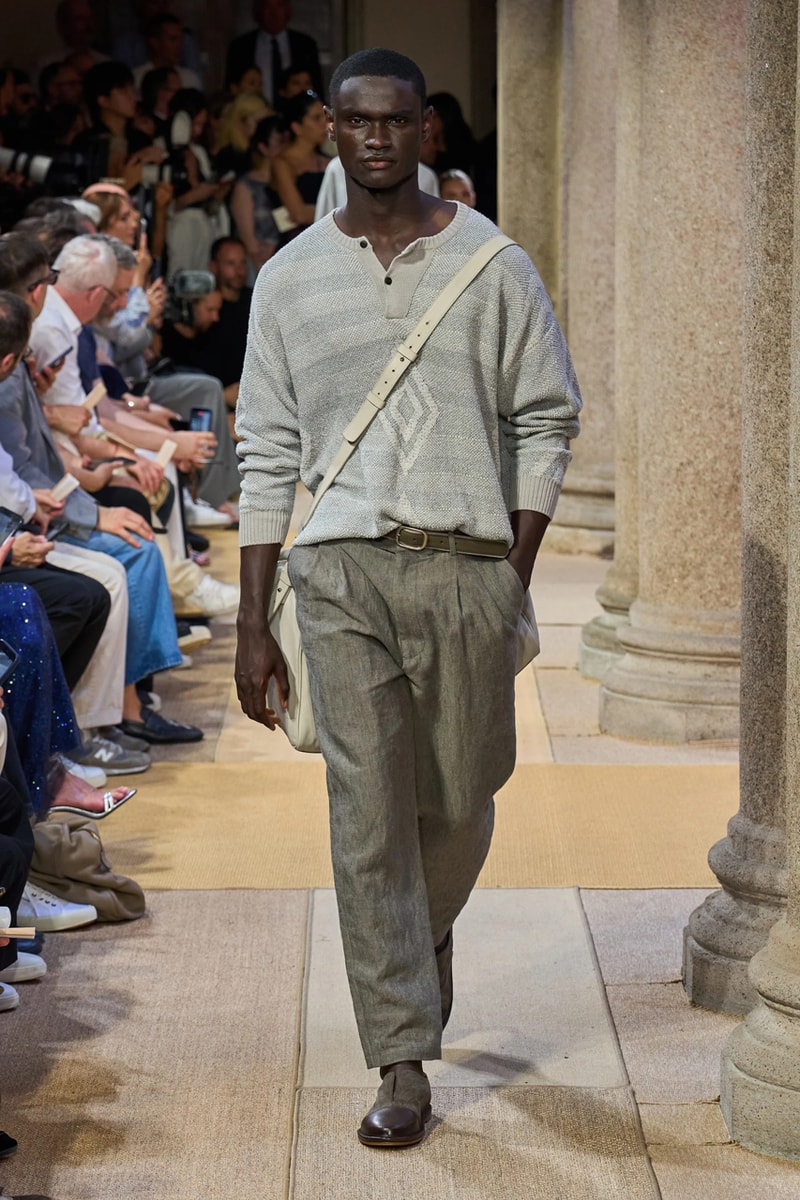 Giorgio Armani SS27 Runway Show Milan Fashion Week