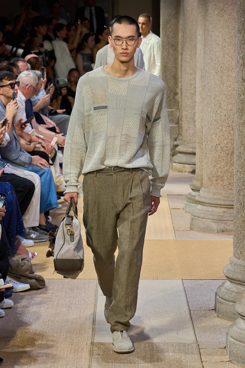 Giorgio Armani SS27 Runway Show Milan Fashion Week