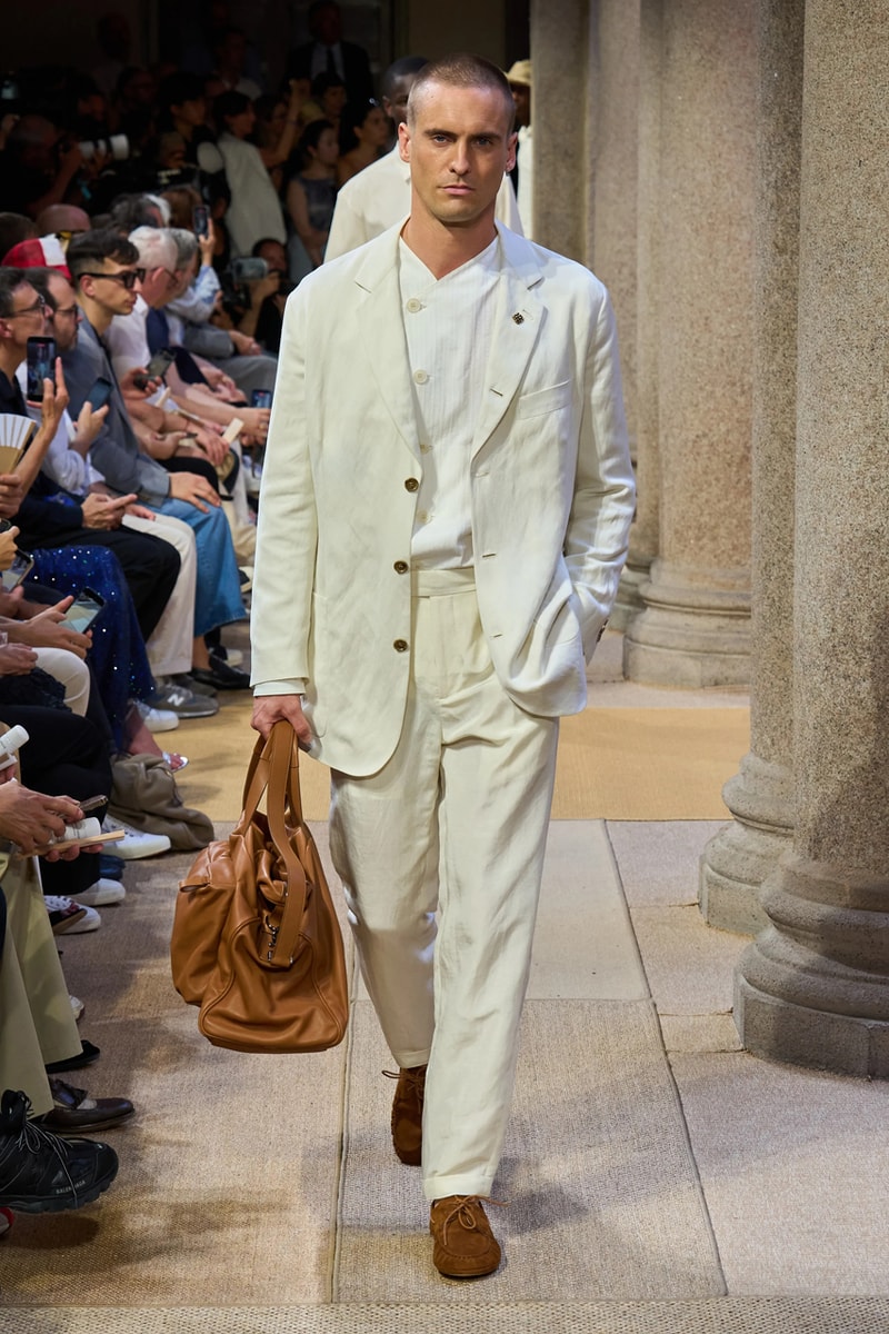 Giorgio Armani SS27 Runway Show Milan Fashion Week