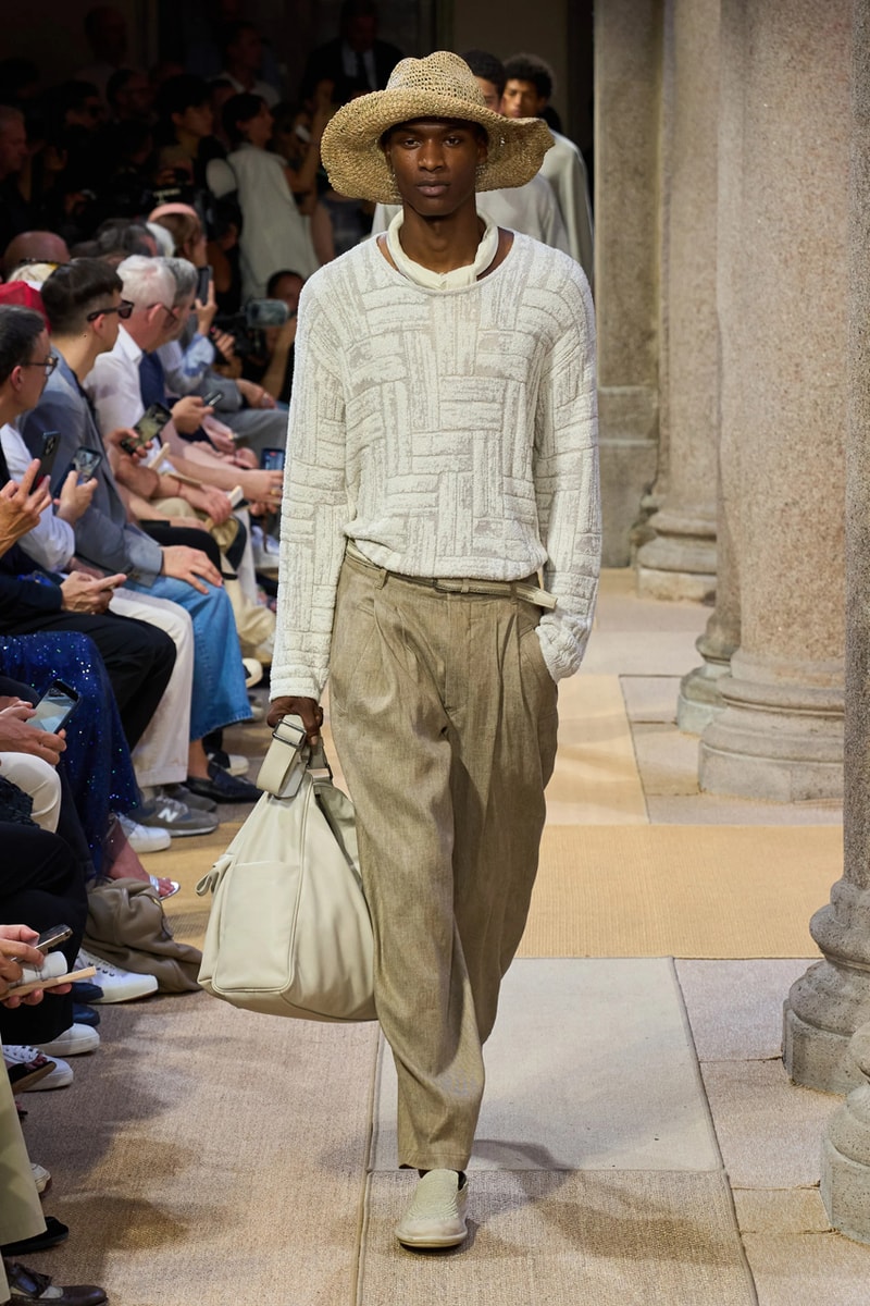 Giorgio Armani SS27 Runway Show Milan Fashion Week