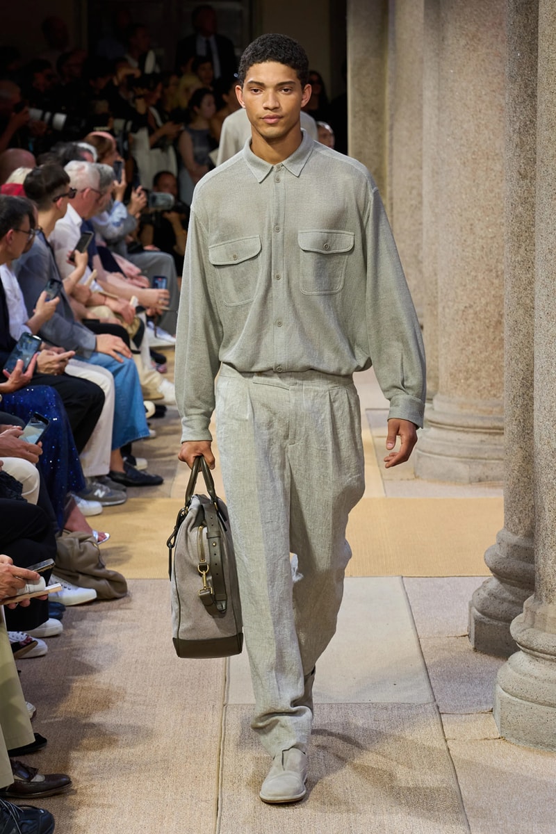 Giorgio Armani SS27 Runway Show Milan Fashion Week