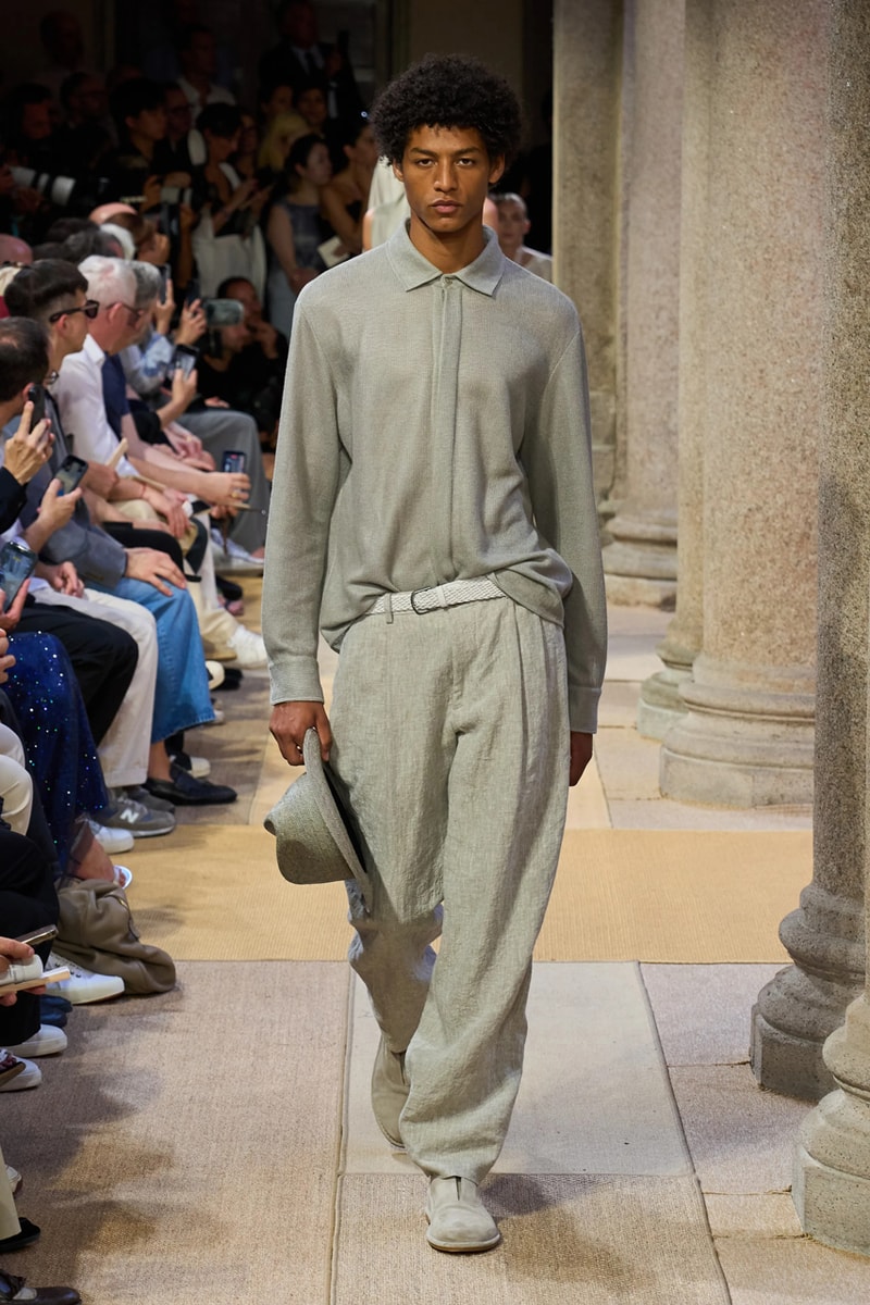 Giorgio Armani SS27 Runway Show Milan Fashion Week