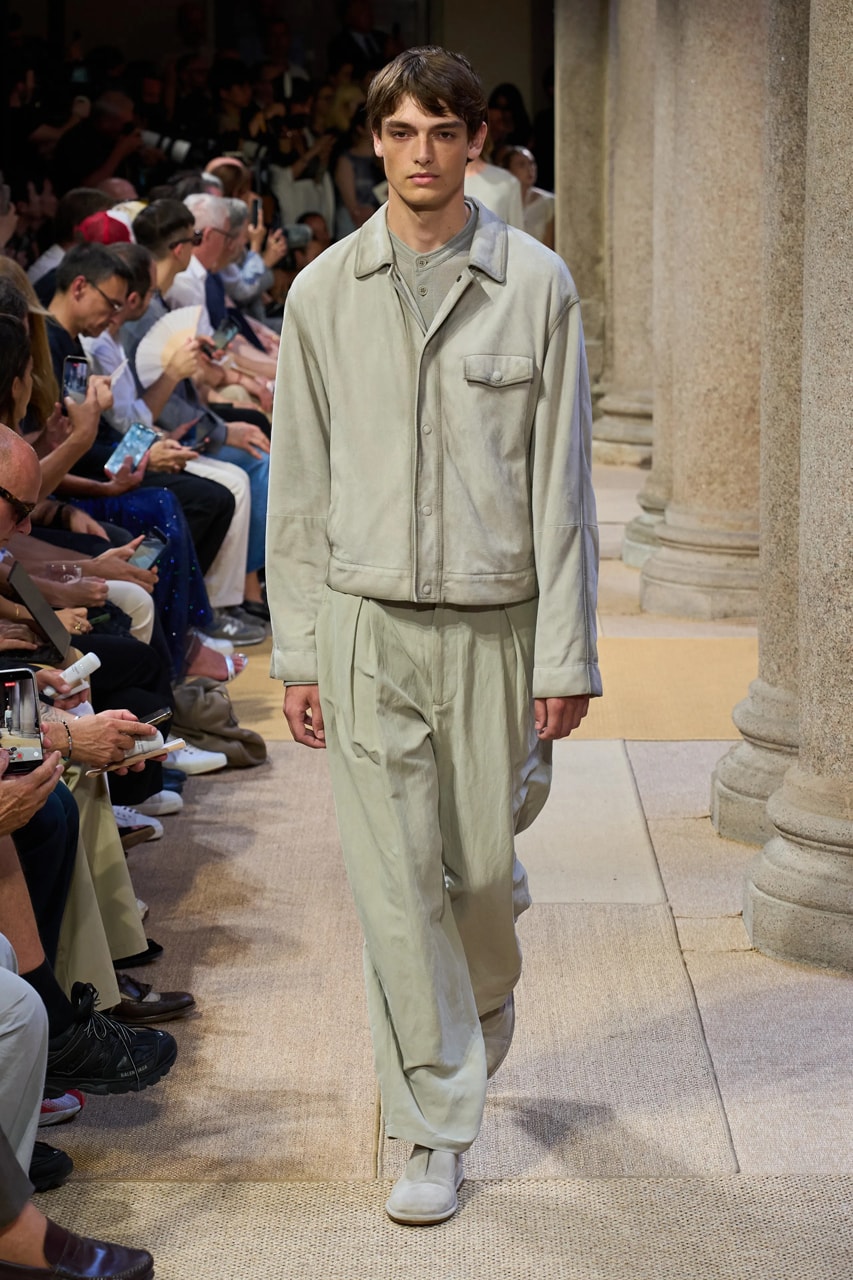 Giorgio Armani SS27 Runway Show Milan Fashion Week