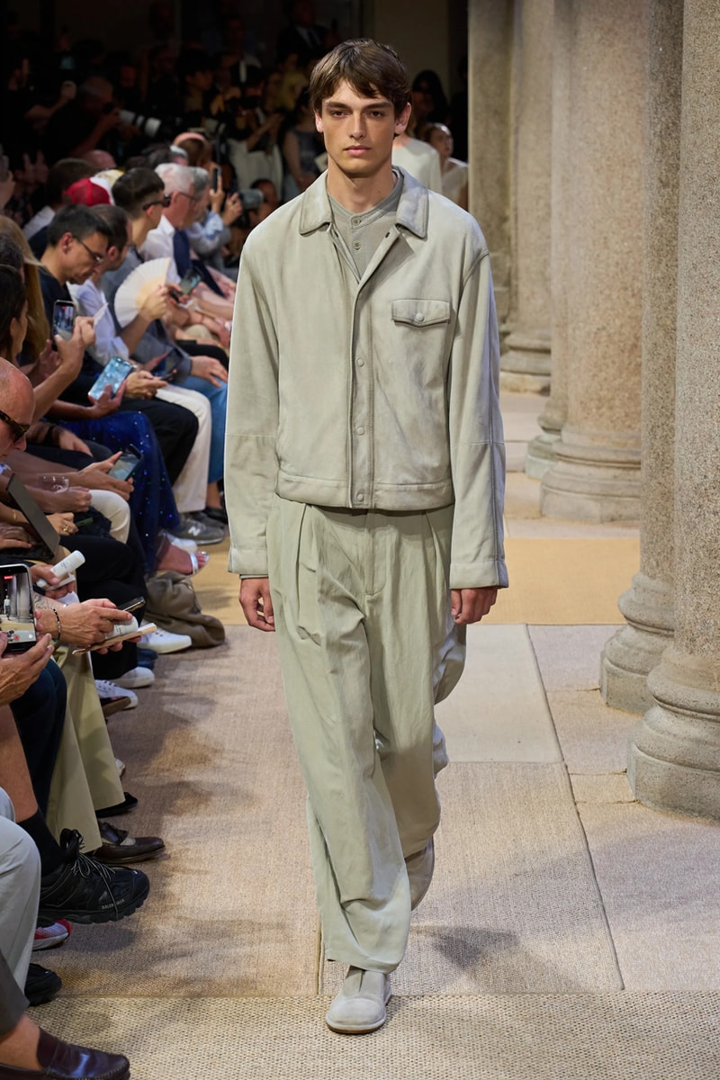 Giorgio Armani SS27 Runway Show Milan Fashion Week
