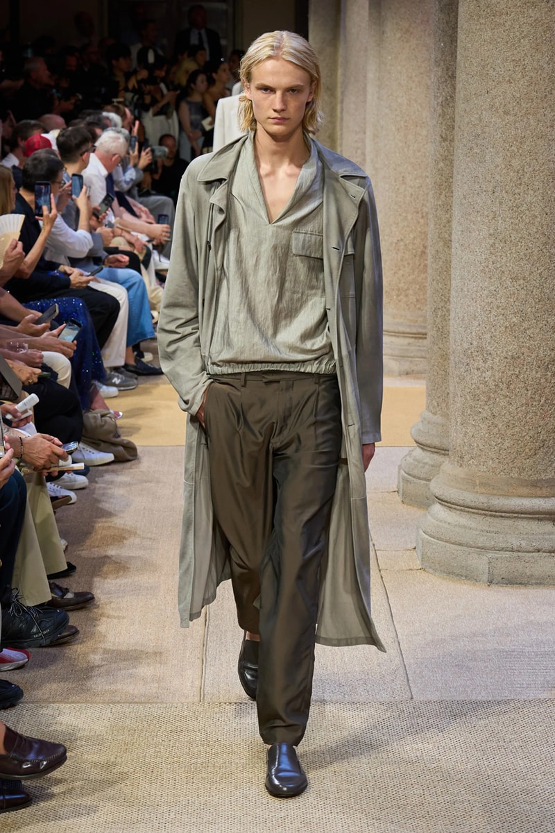 Giorgio Armani SS27 Runway Show Milan Fashion Week
