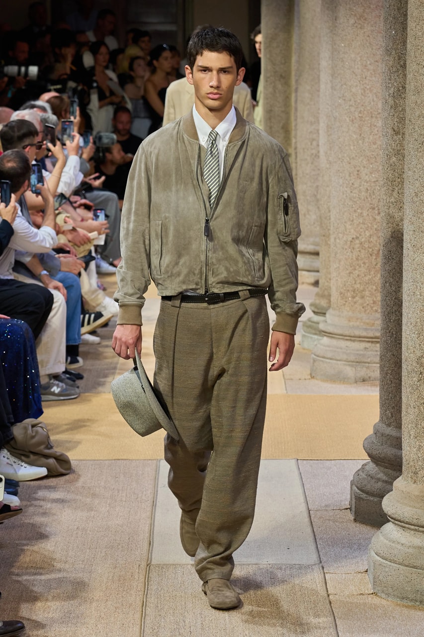 Giorgio Armani SS27 Runway Show Milan Fashion Week