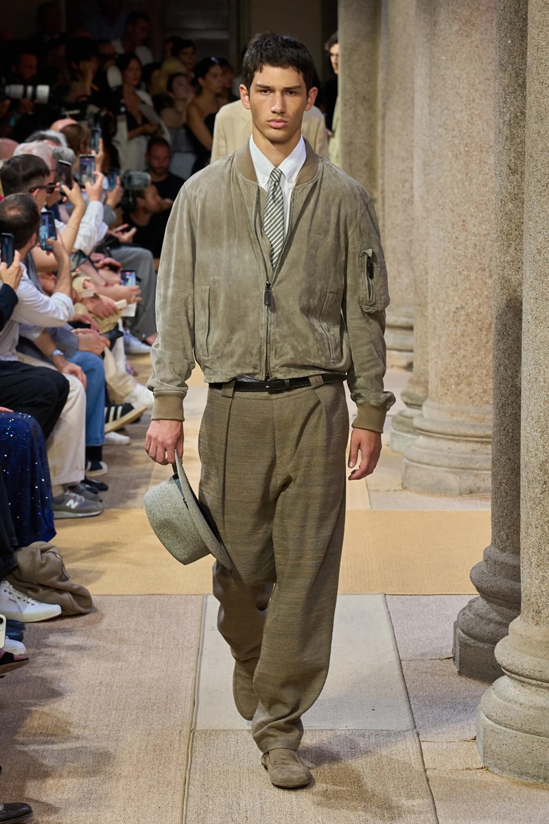 Giorgio Armani SS27 Runway Show Milan Fashion Week