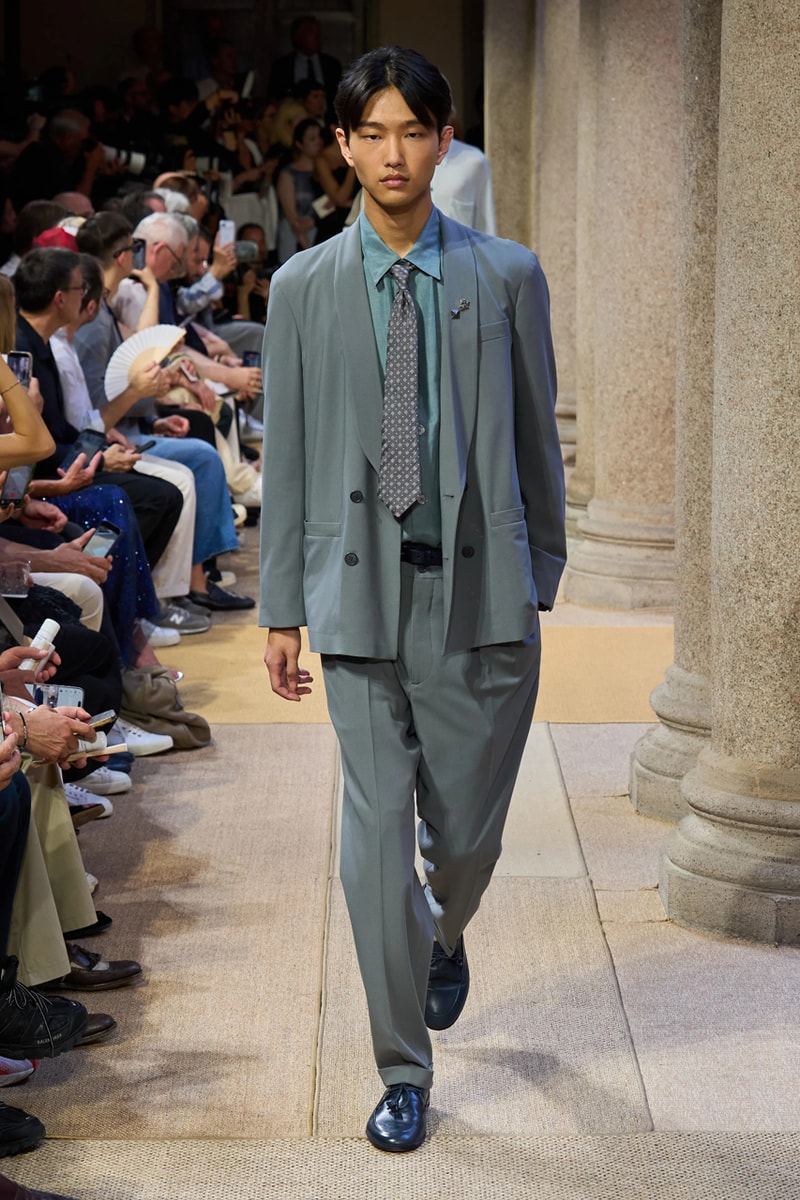 Giorgio Armani SS27 Runway Show Milan Fashion Week