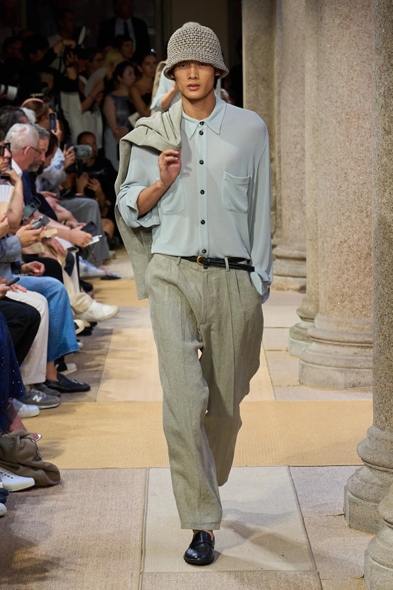 Giorgio Armani SS27 Runway Show Milan Fashion Week