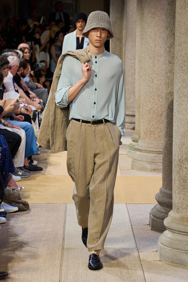Giorgio Armani SS27 Runway Show Milan Fashion Week
