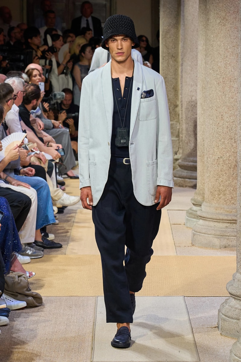 Giorgio Armani SS27 Runway Show Milan Fashion Week