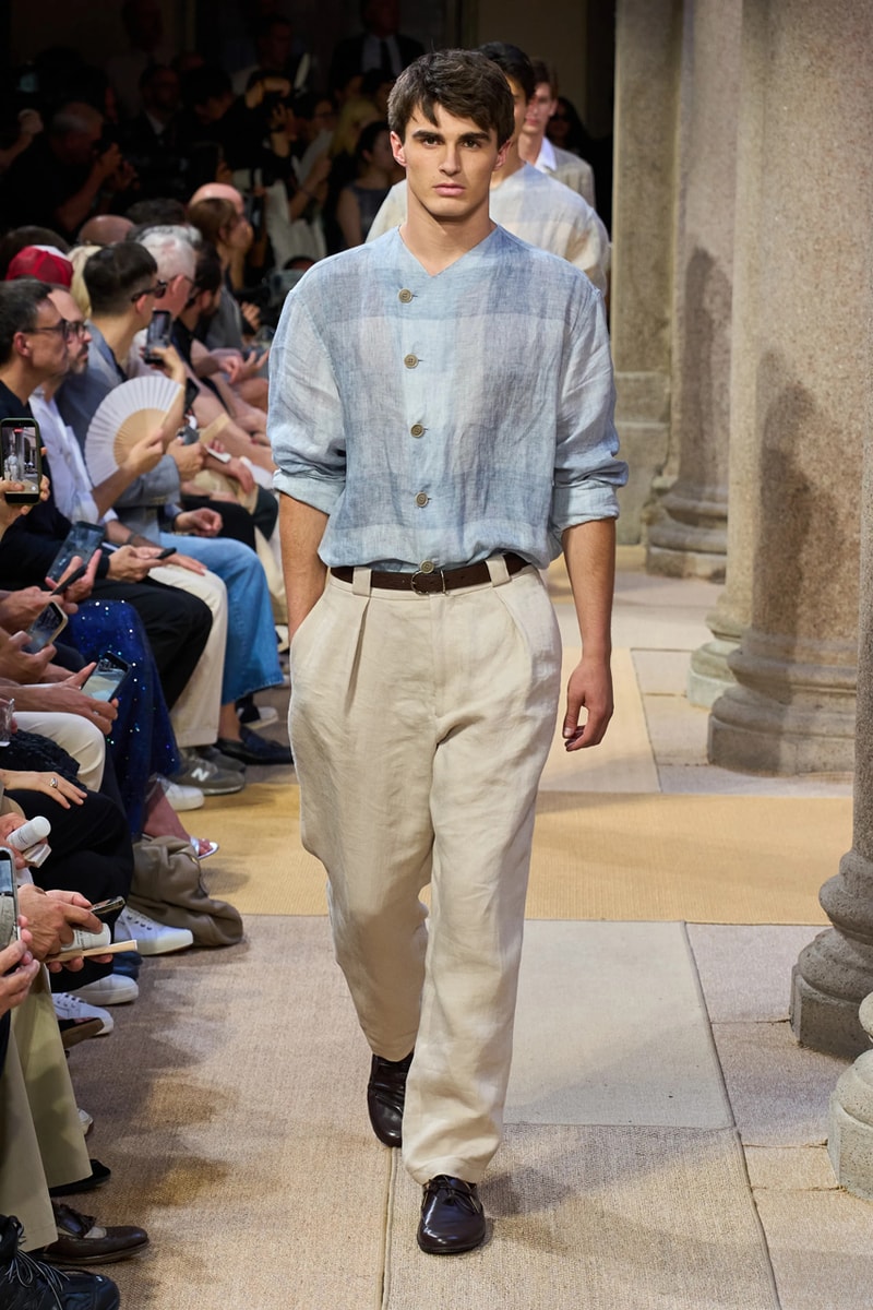 Giorgio Armani SS27 Runway Show Milan Fashion Week