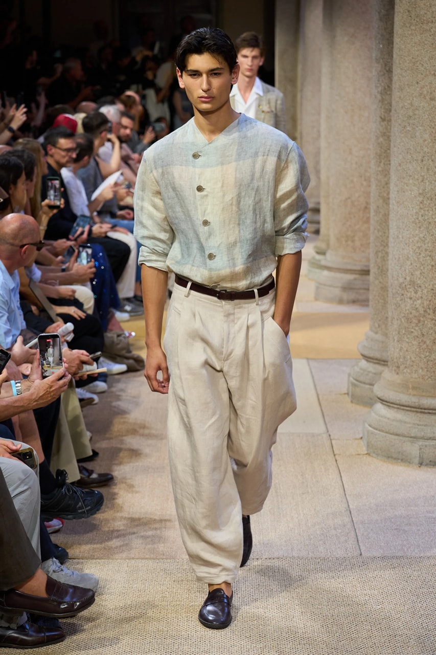 Giorgio Armani SS27 Runway Show Milan Fashion Week