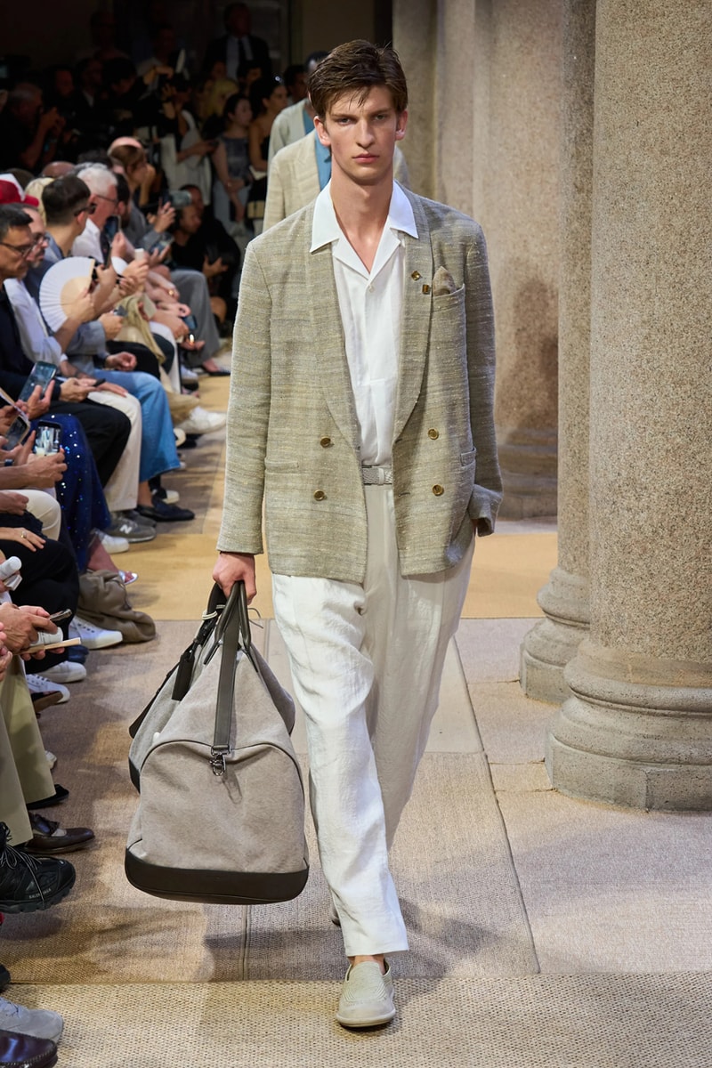 Giorgio Armani SS27 Runway Show Milan Fashion Week