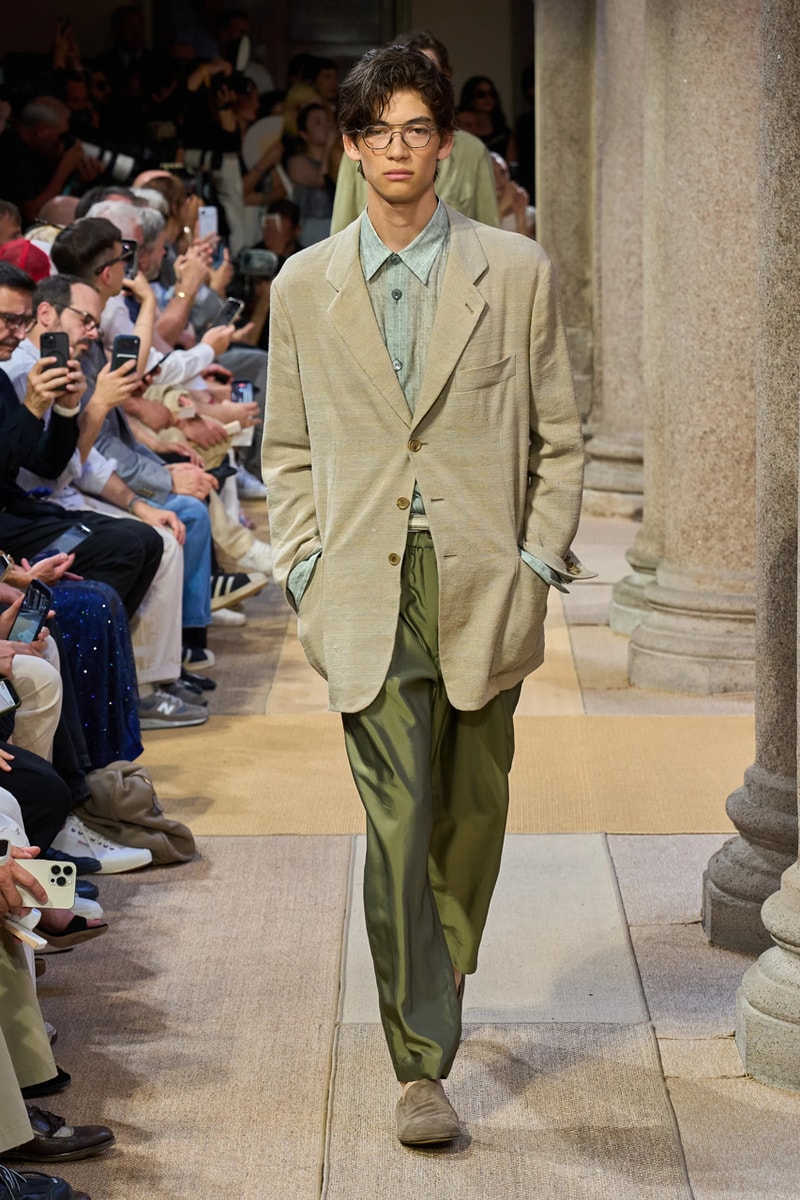 Giorgio Armani SS27 Runway Show Milan Fashion Week