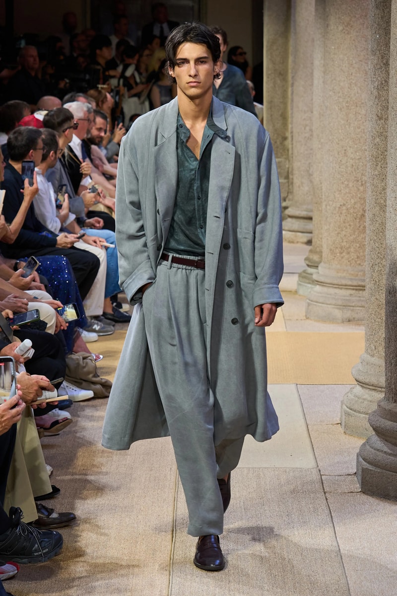 Giorgio Armani SS27 Runway Show Milan Fashion Week