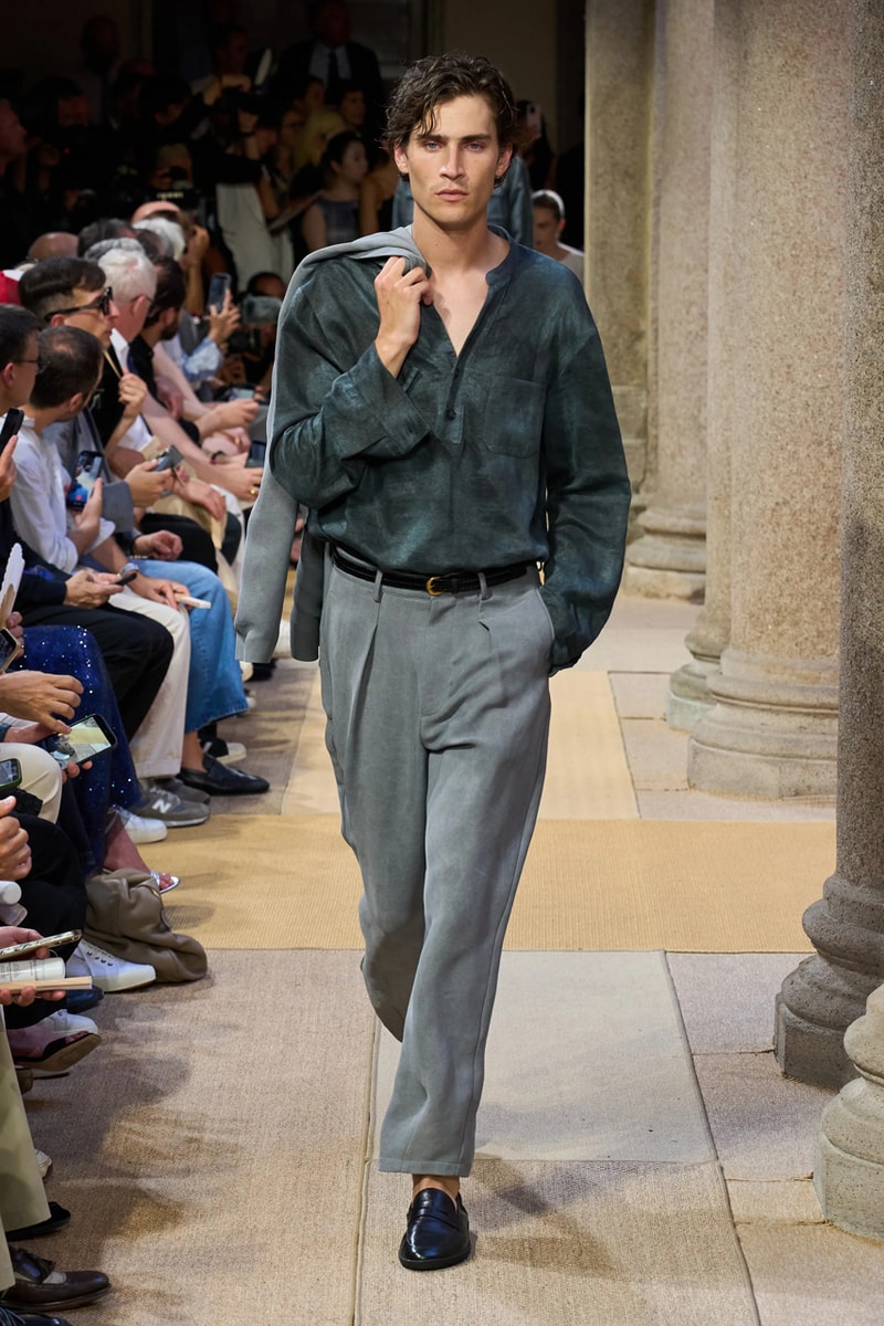 Giorgio Armani SS27 Runway Show Milan Fashion Week