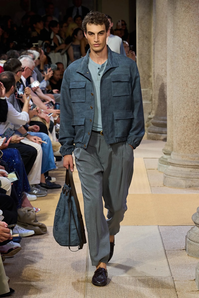 Giorgio Armani SS27 Runway Show Milan Fashion Week