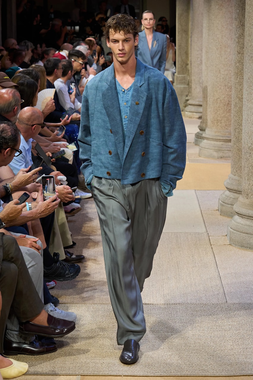 Giorgio Armani SS27 Runway Show Milan Fashion Week
