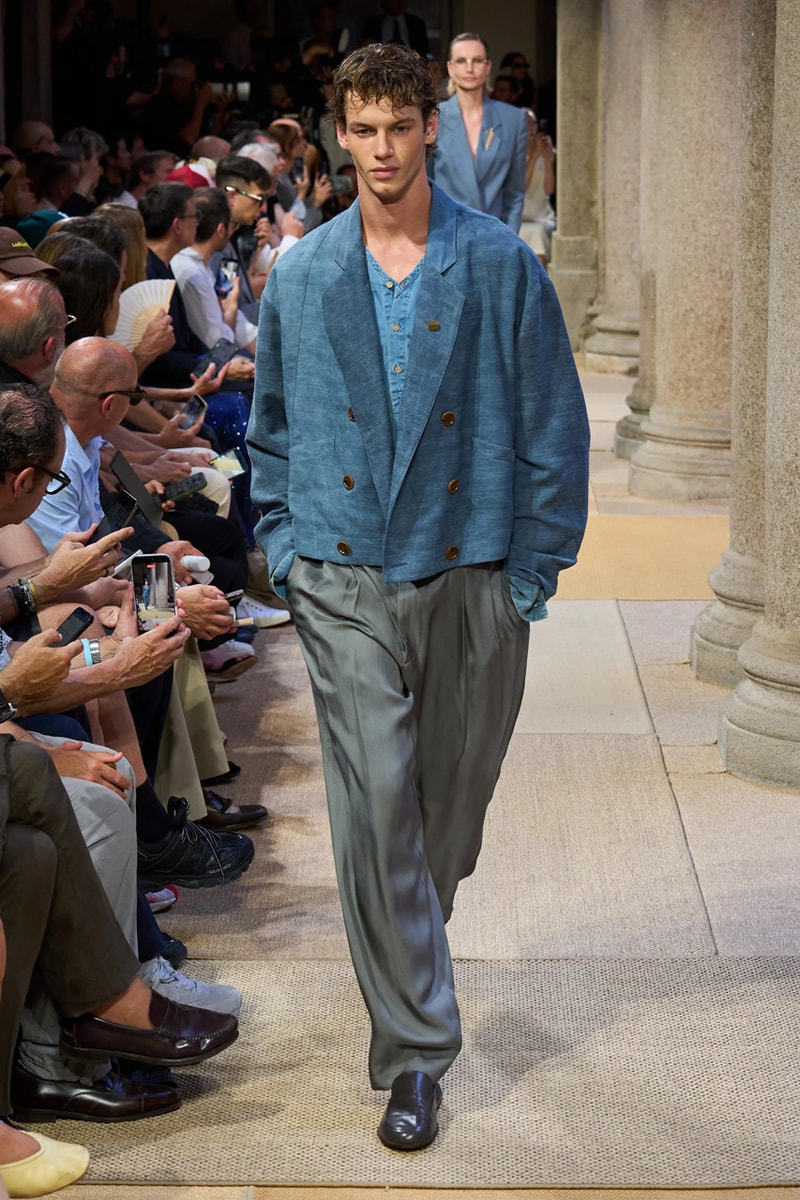Giorgio Armani SS27 Runway Show Milan Fashion Week