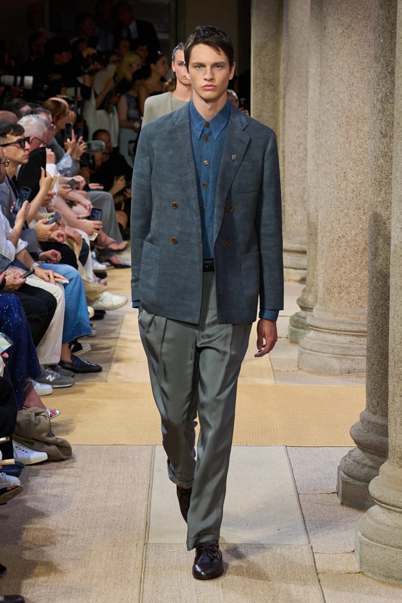 Giorgio Armani SS27 Runway Show Milan Fashion Week