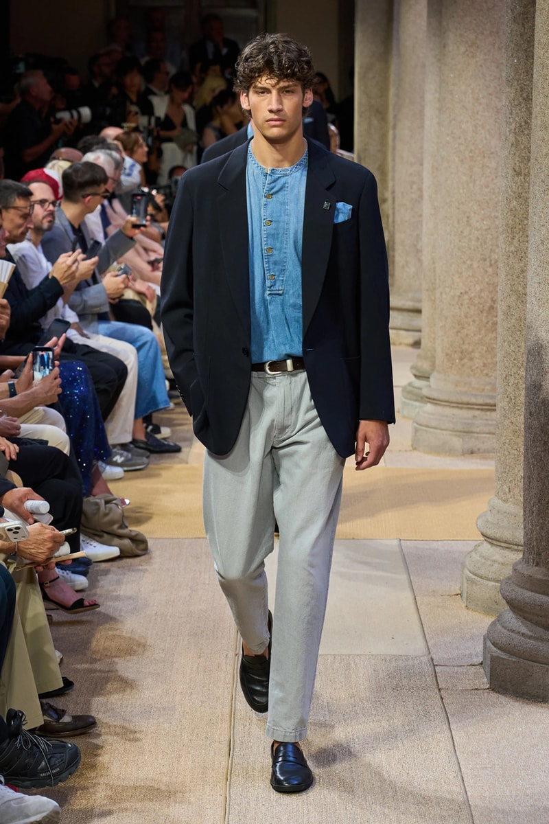 Giorgio Armani SS27 Runway Show Milan Fashion Week