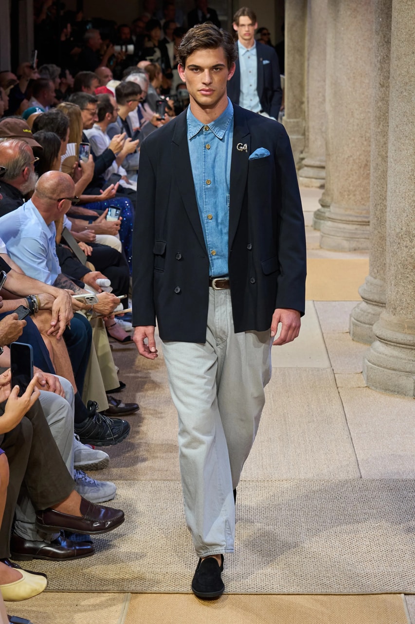 Giorgio Armani SS27 Runway Show Milan Fashion Week