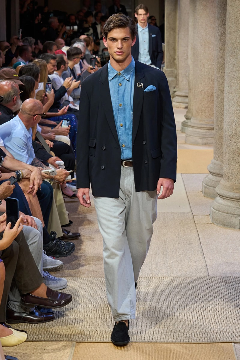 Giorgio Armani SS27 Runway Show Milan Fashion Week