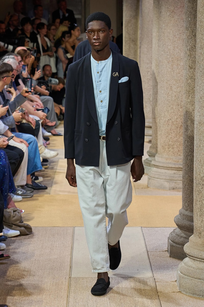 Giorgio Armani SS27 Runway Show Milan Fashion Week