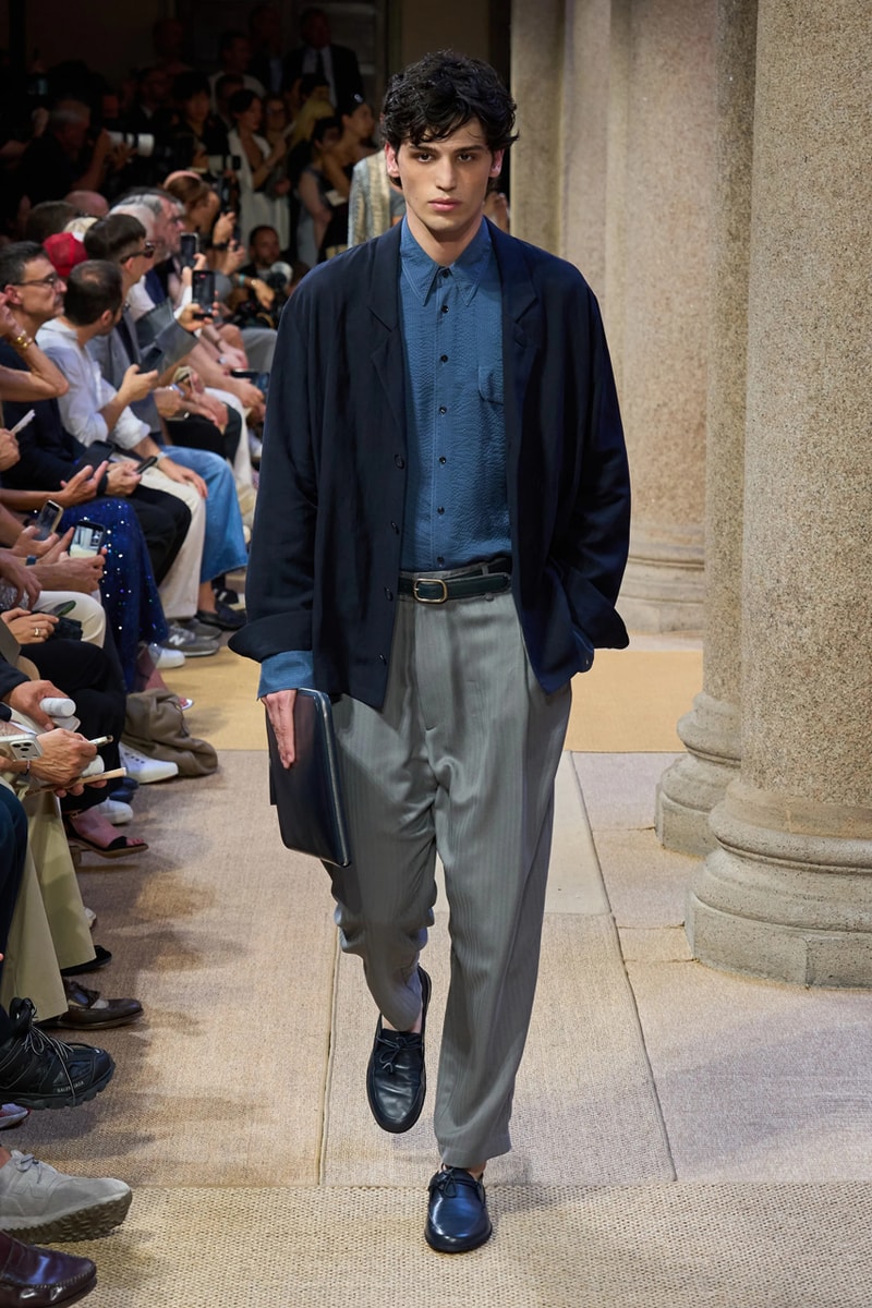 Giorgio Armani SS27 Runway Show Milan Fashion Week