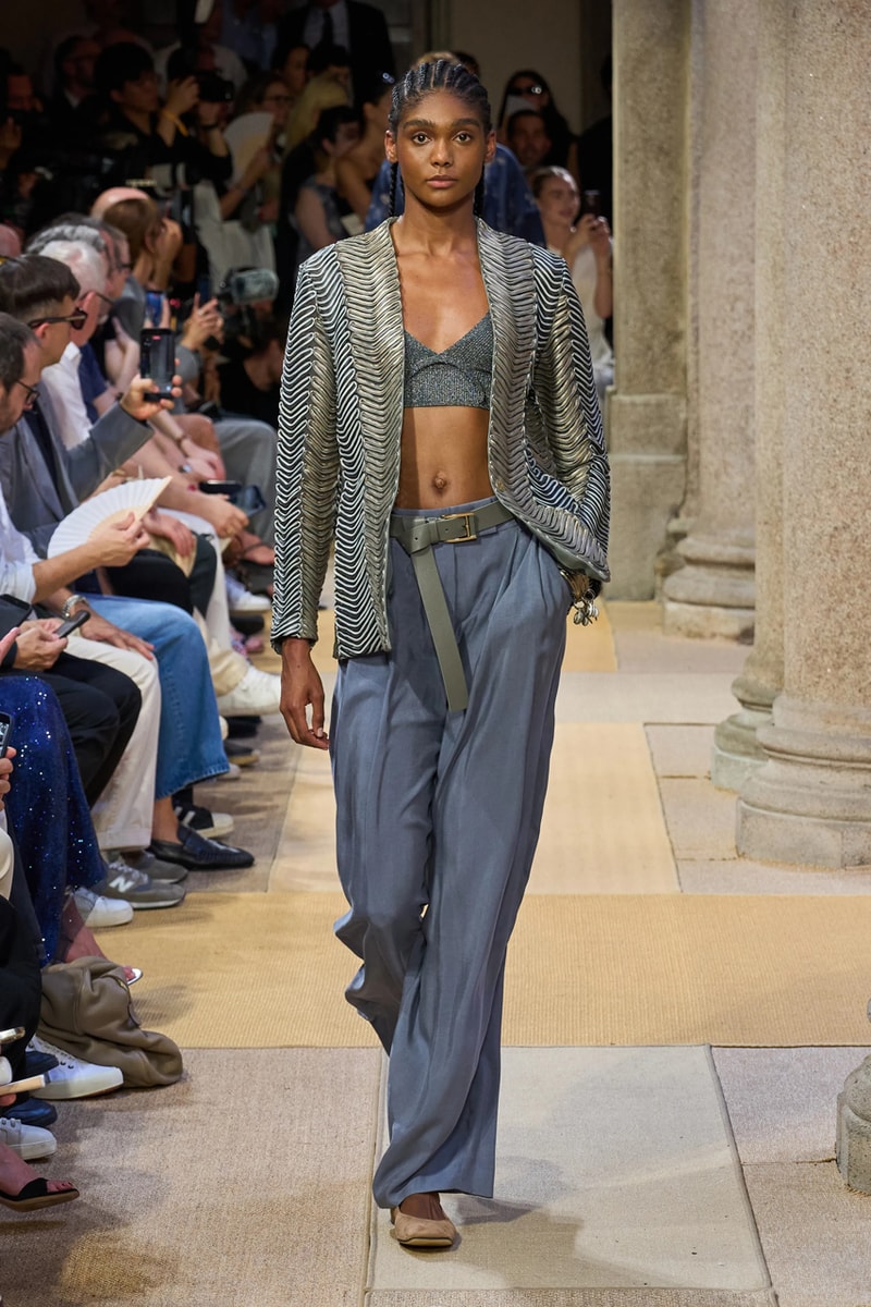 Giorgio Armani SS27 Runway Show Milan Fashion Week