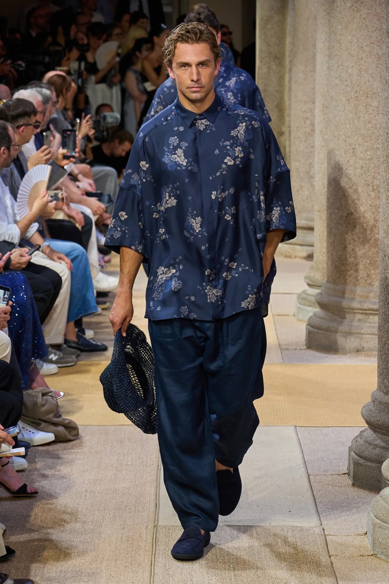 Giorgio Armani SS27 Runway Show Milan Fashion Week
