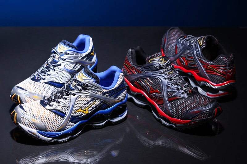Mizuno WAVE PROPHECY 1 “Yellow/Blue” D1GA265501  “Red/Gold” D1GA265101 Campaign Images Release Info 