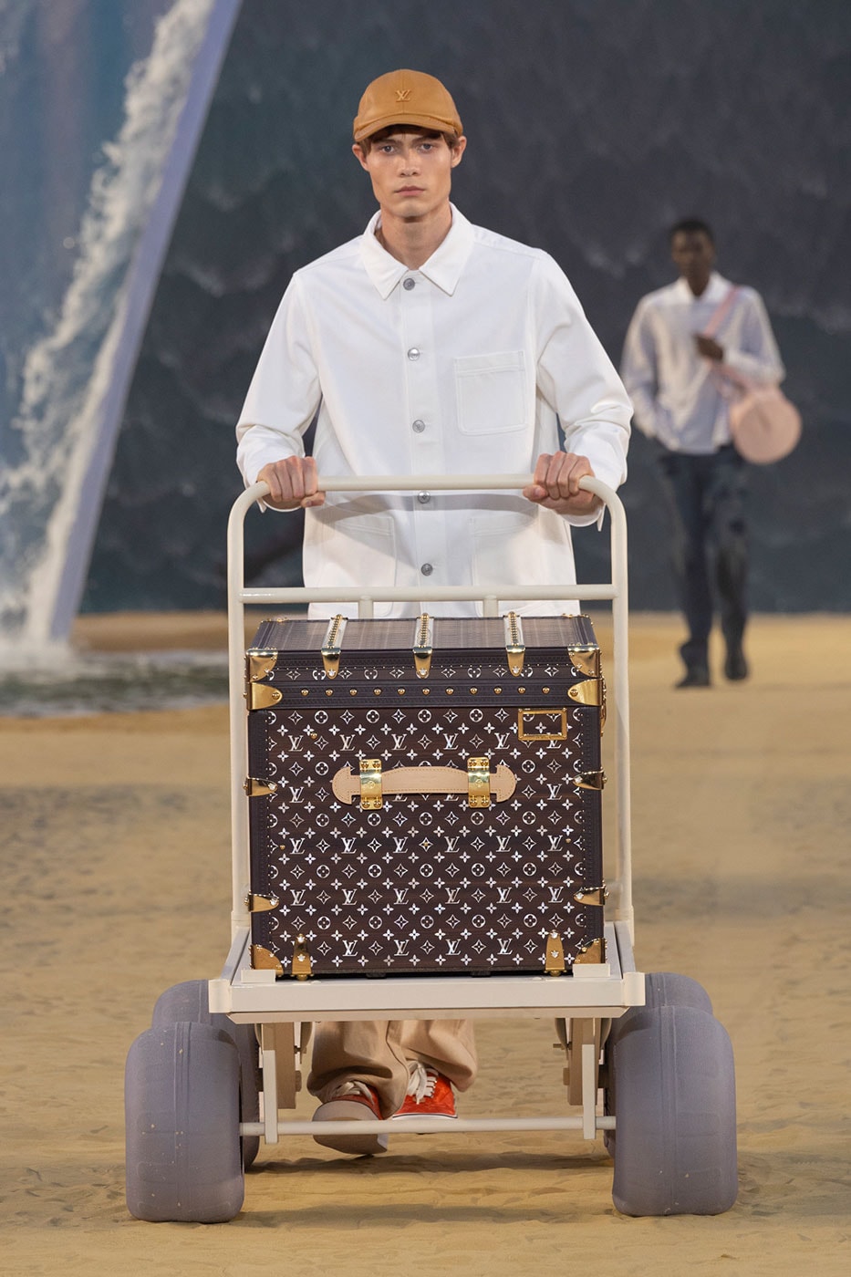 Pharrell Presents the Surfer-Coded Dandy Experience For Louis Vuitton SS27 paris fashion week spring summer 2027