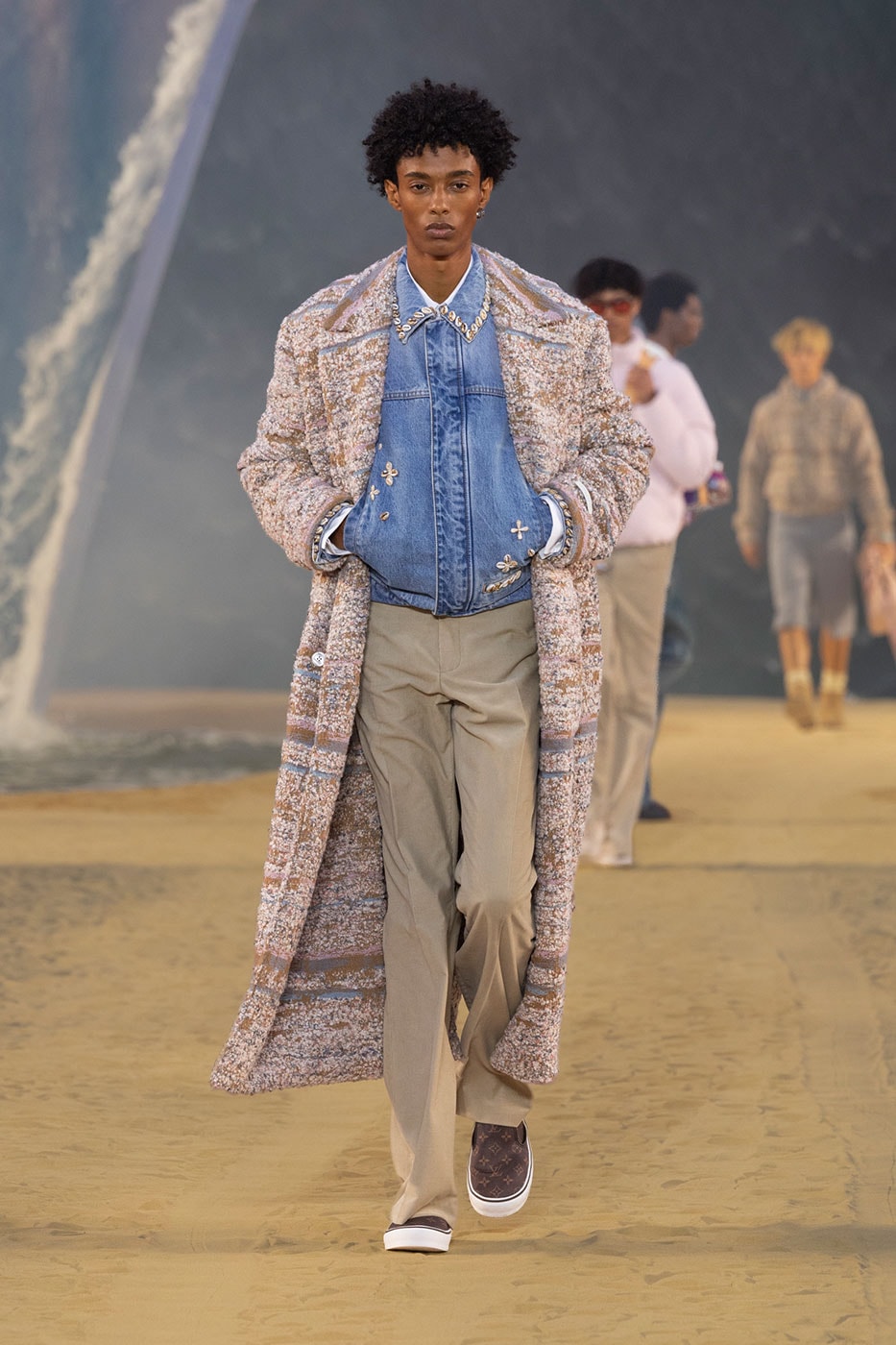 Pharrell Presents the Surfer-Coded Dandy Experience For Louis Vuitton SS27 paris fashion week spring summer 2027