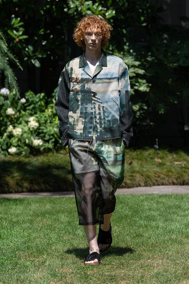 SHINYAKOZUKA Spring/Summer 2027 Collection Runway Show Milan Fashion Week Shinya Kozuka Collaborations Dickies Oofos Lee Kijima Takayuki Stephen Jones Tsuchiya Kaban